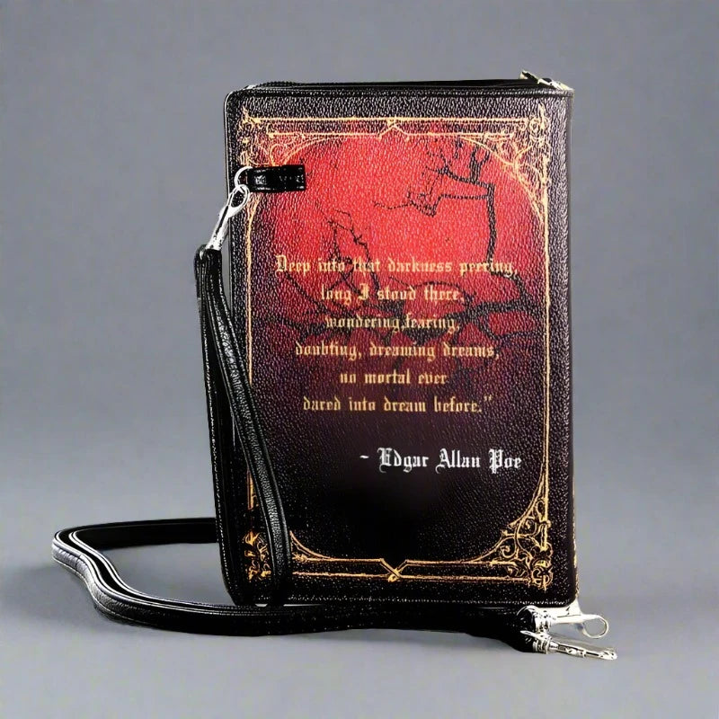 Edgar Allen Poe's The Raven Wallet Wristelet