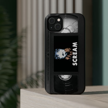 Scream MagSafe Impact Resistant VHS Phone Case