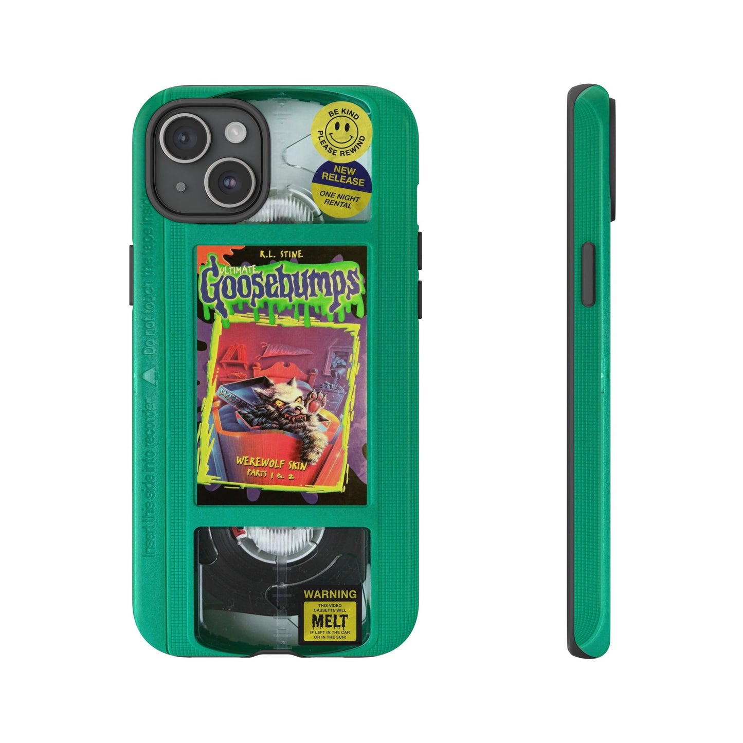 Goosebumps Green VHS Impact Resistant Case