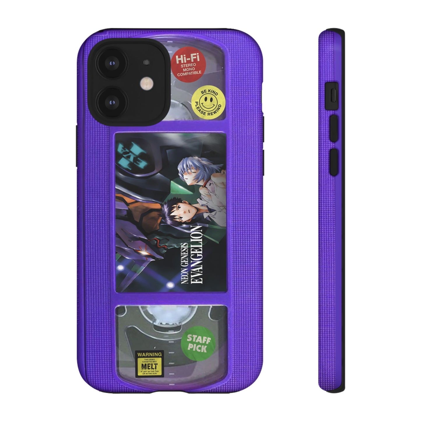 NG Evangelion Purple Edition VHS Phone Case