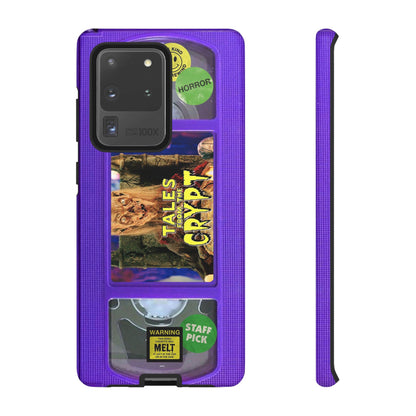 Tales Purple Edition Impact Resistant VHS Phone Case