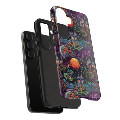 Spooky House Impact Resistant Phone Case