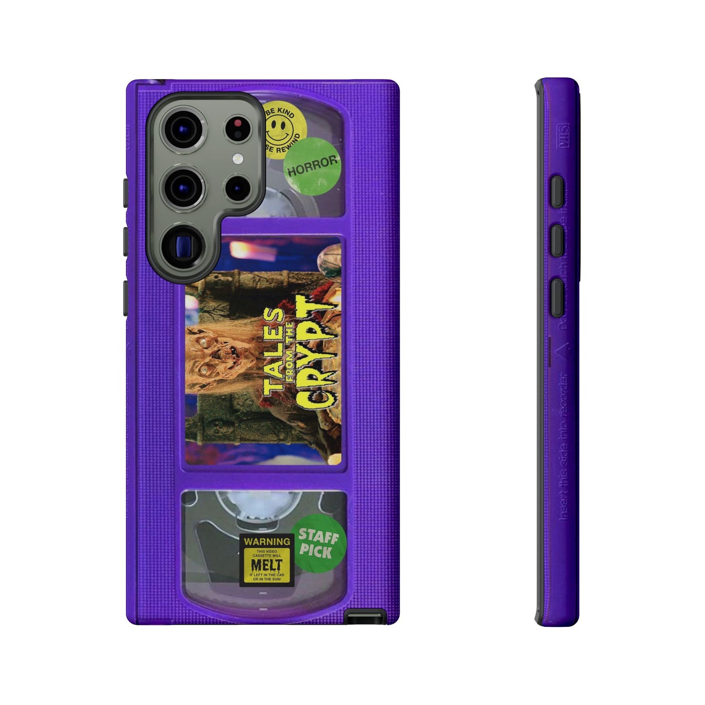 Tales Purple Edition Impact Resistant VHS Phone Case