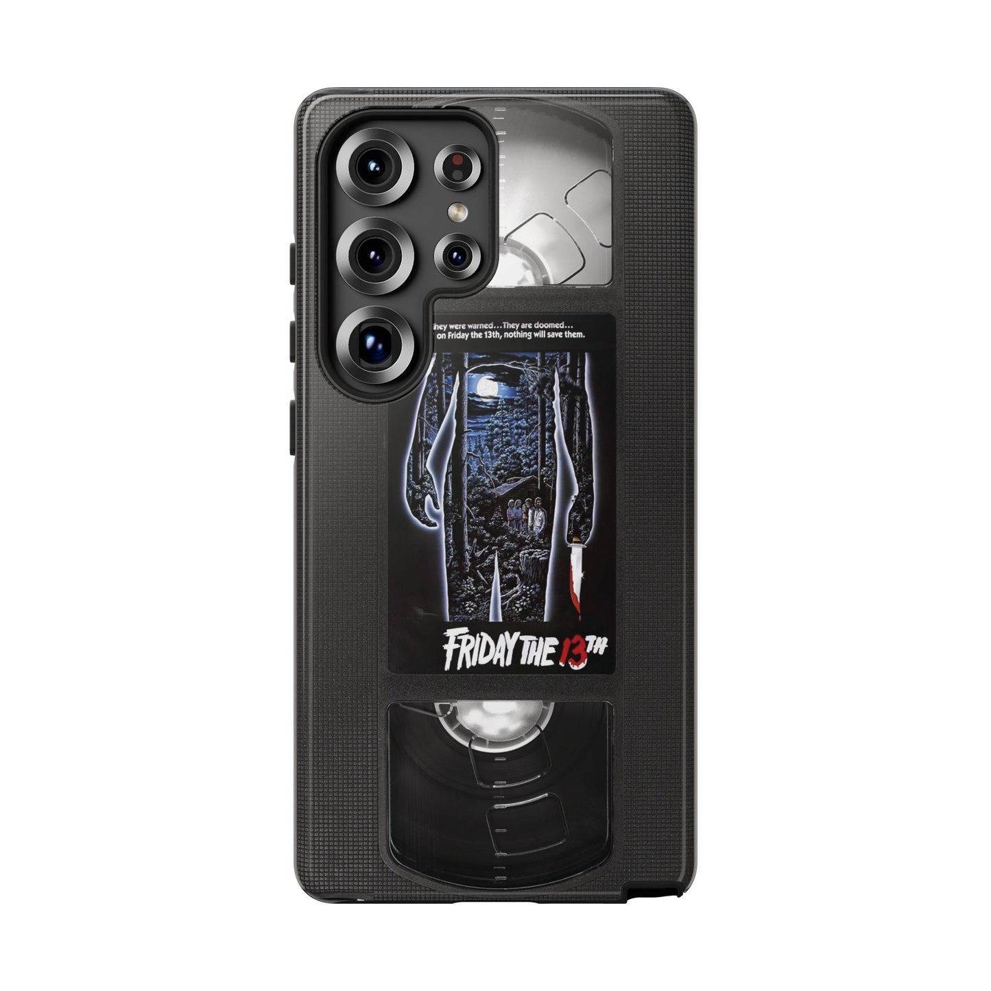 Friday XIII Impact Resistant VHS Phone Case