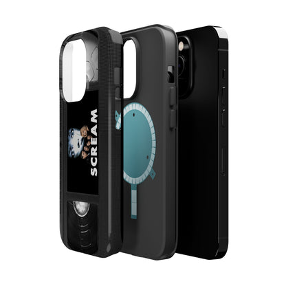 Scream MagSafe Impact Resistant VHS Phone Case