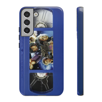 Starship Troopers Blue Impact Resistant VHS Phone Case