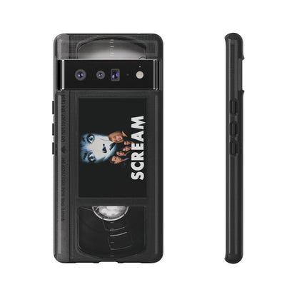 Scream VHS Impact Resistant iPhone Case