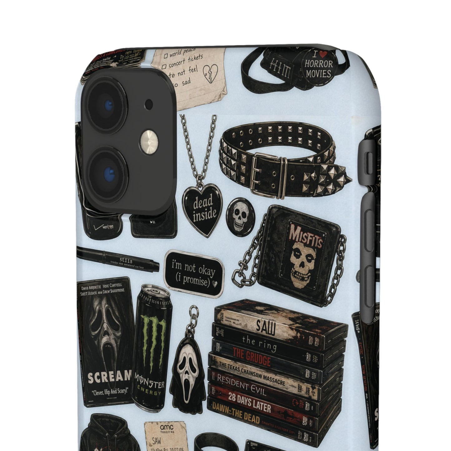 Emo 2000s Nostalgiacore Phone Case