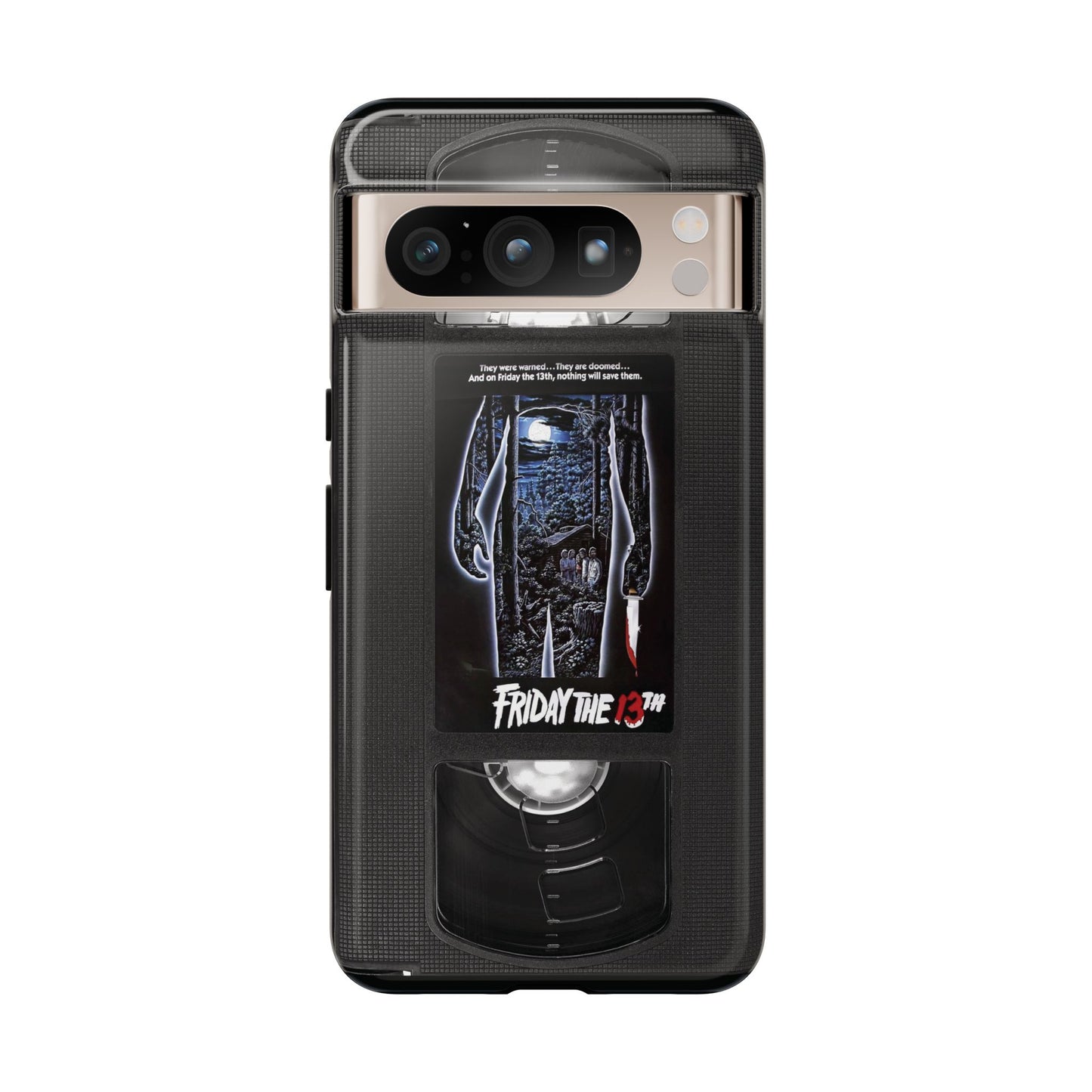 Friday XIII Impact Resistant VHS Phone Case