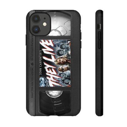 They Live Alternate Cover Impact Resistant VHS Phone Case