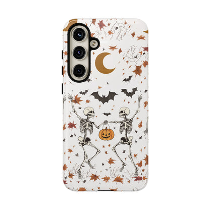 Dancing Skeletons Impact Resistant Phone Case