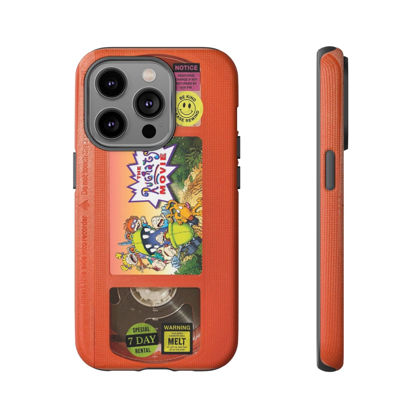 Rugrats Orange Edition VHS Phone Case