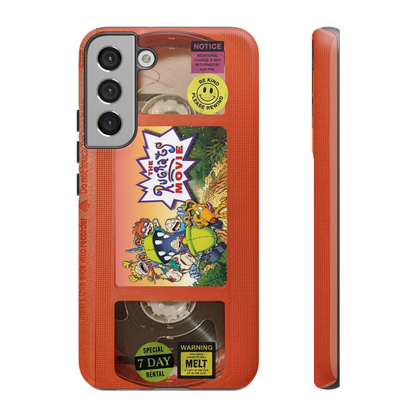 Rugrats Orange Edition VHS Phone Case