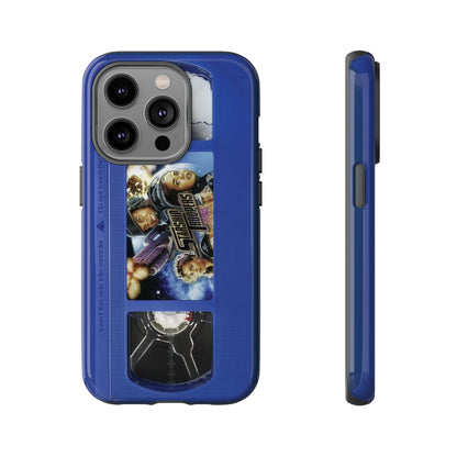 Starship Troopers Blue Impact Resistant VHS Phone Case