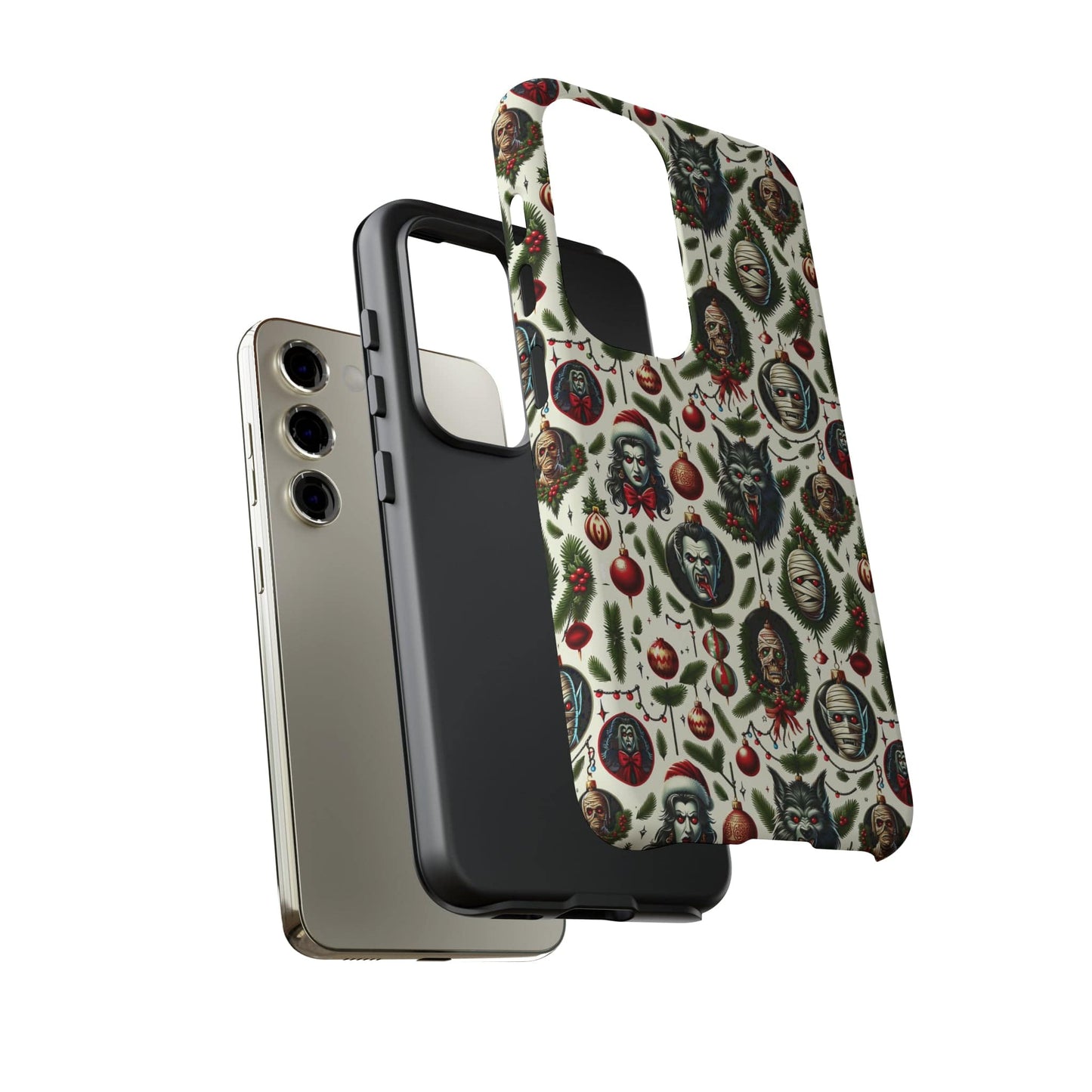 Horror Ornaments Impact Resistant Phone Case