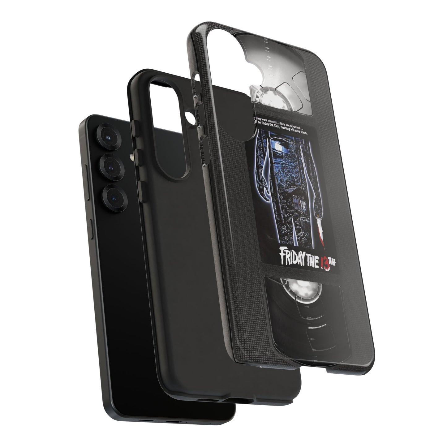 Friday XIII Impact Resistant VHS Phone Case