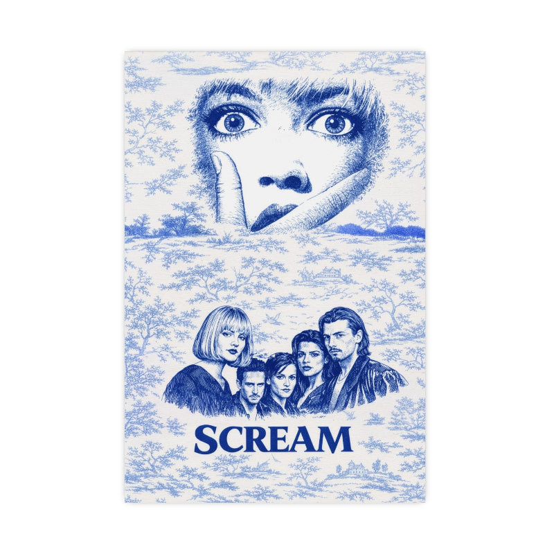 Scream Toile Matte Print