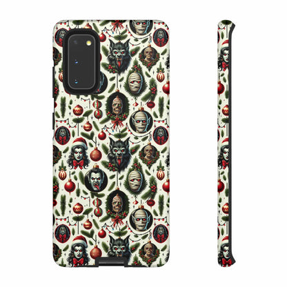 Horror Ornaments Impact Resistant Phone Case