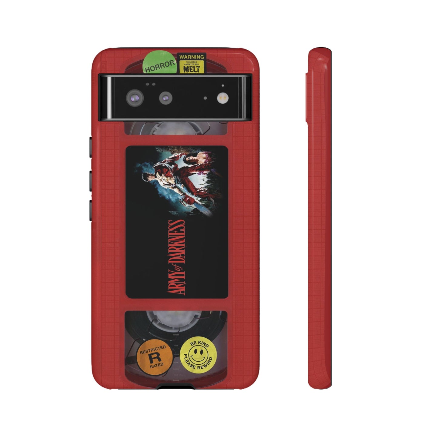 Army of Darkness Red Edition VHS Phone Case