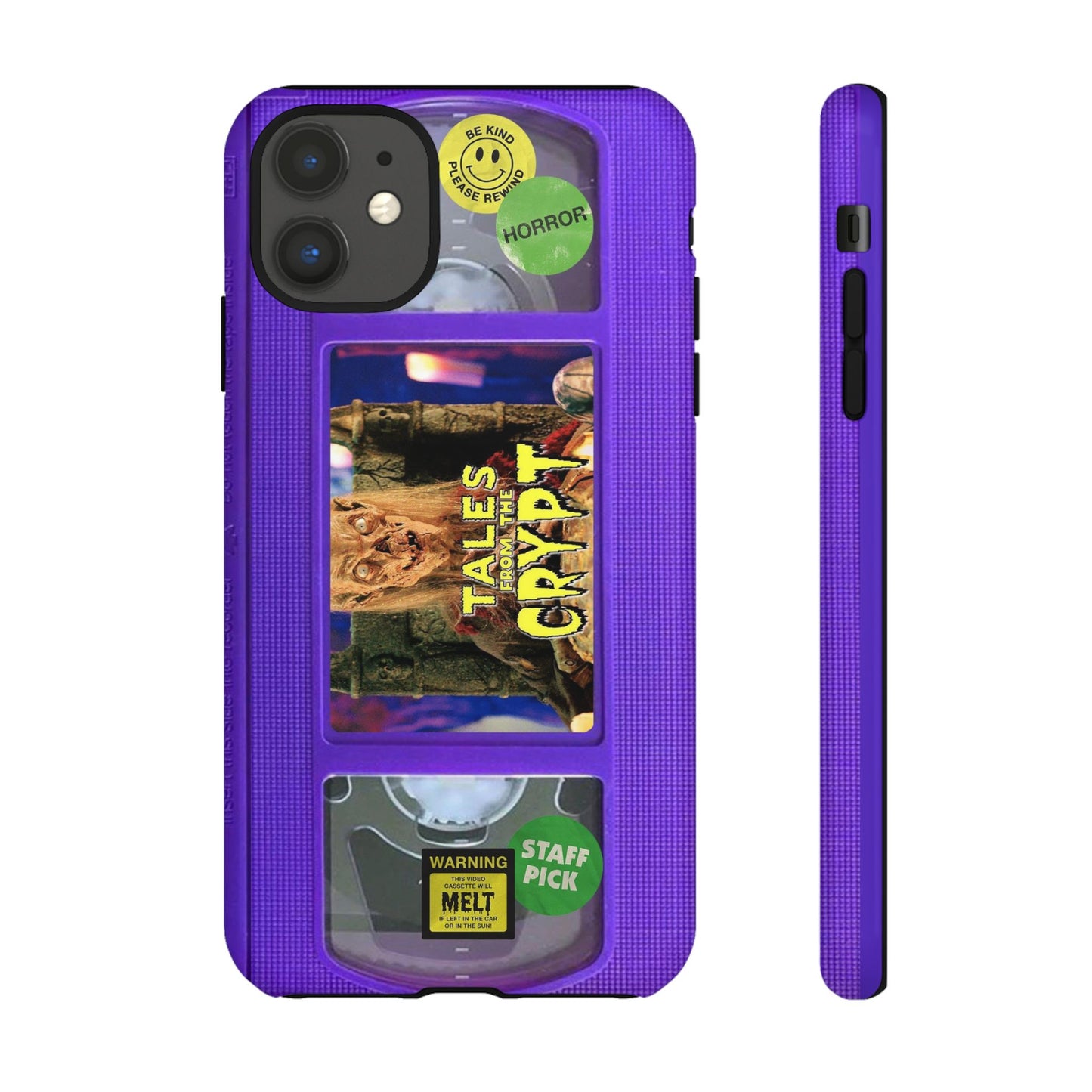 Tales Purple Edition Impact Resistant VHS Phone Case