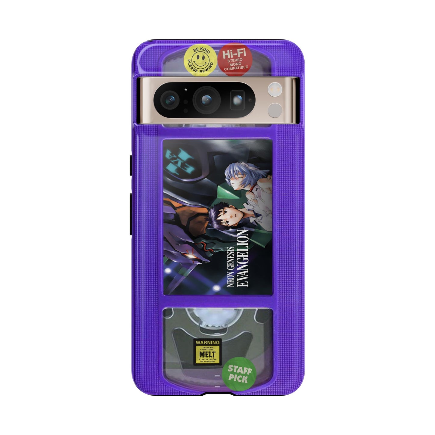 NG Evangelion Purple Edition VHS Phone Case