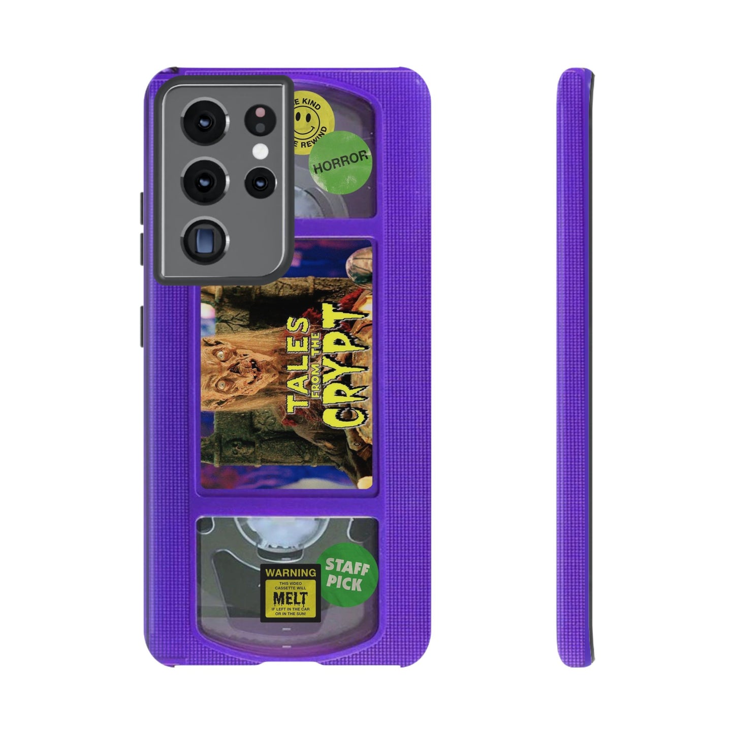 Tales Purple Edition Impact Resistant VHS Phone Case