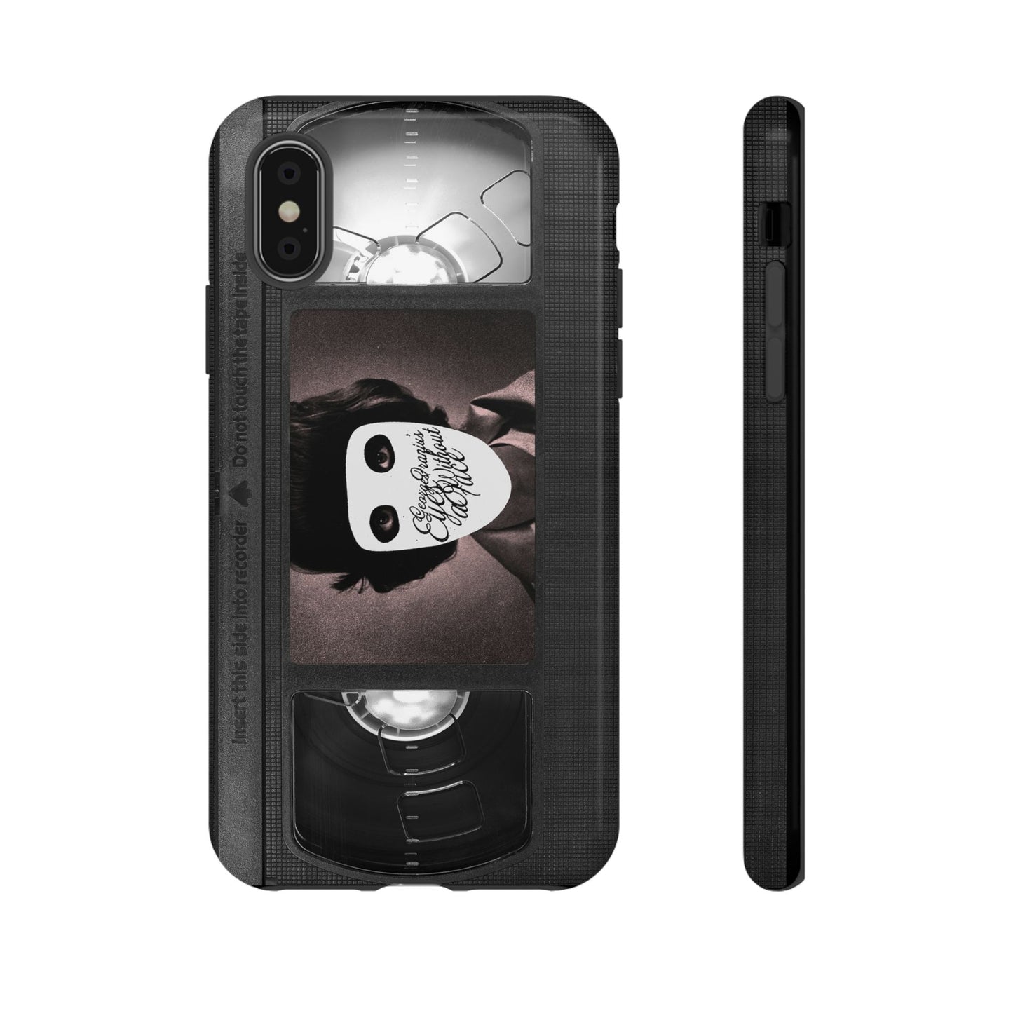 Eyes Without A Face Impact Resistant VHS Phon Case