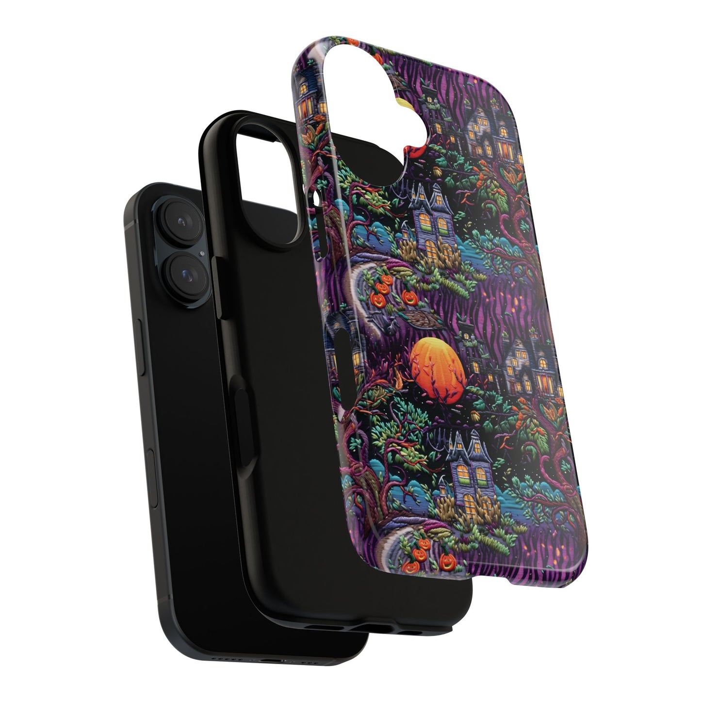 Spooky House Impact Resistant Phone Case
