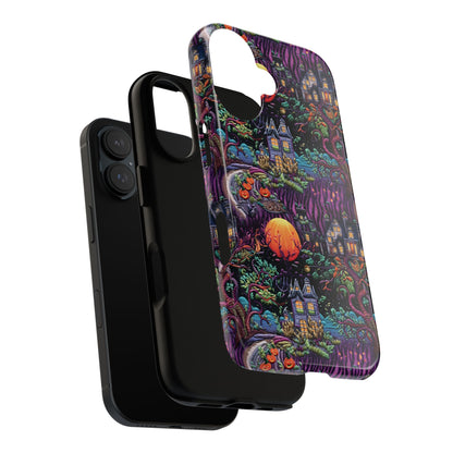 Spooky House Impact Resistant Phone Case