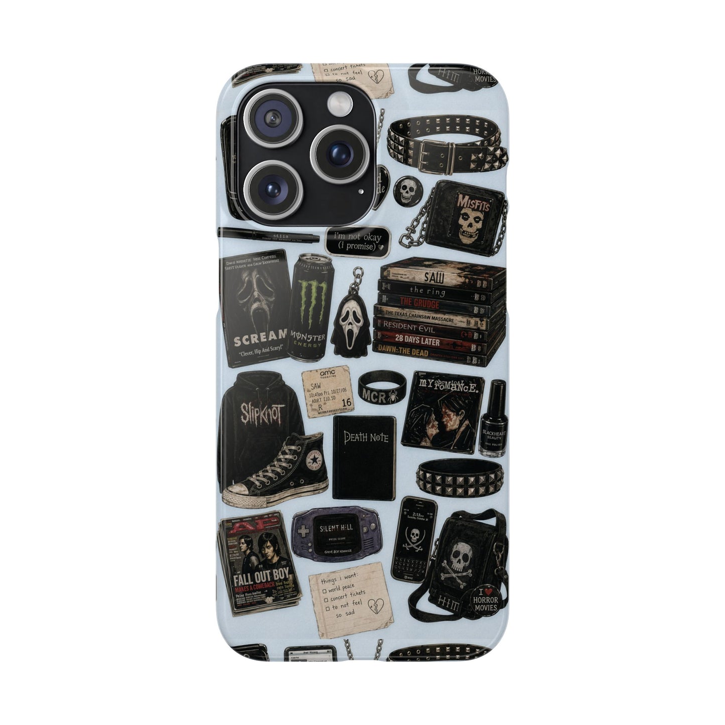 Emo 2000s Nostalgiacore Phone Case