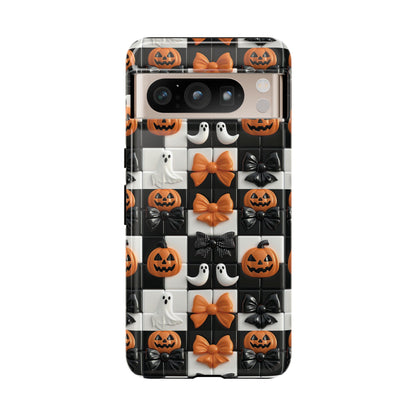 Coquette Puff Paint Effect Impact Resistant Phone Case