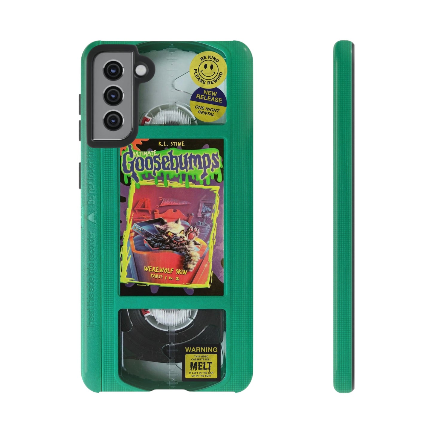 Goosebumps Green VHS Impact Resistant Case