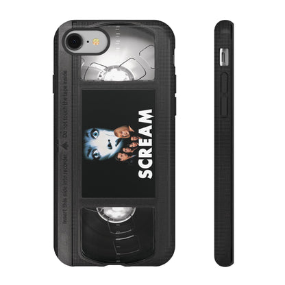 Scream VHS Impact Resistant iPhone Case