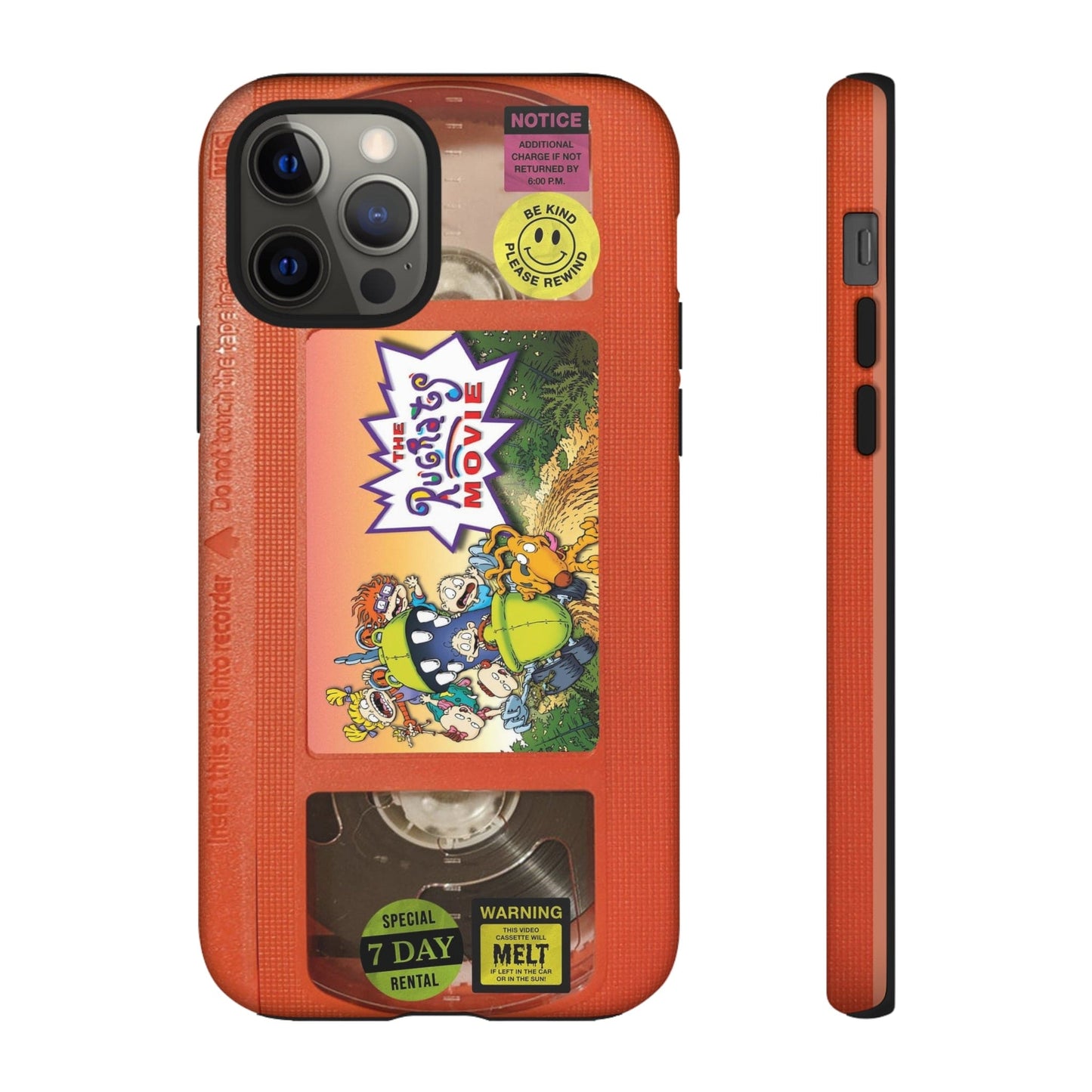 Rugrats Orange Edition VHS Phone Case