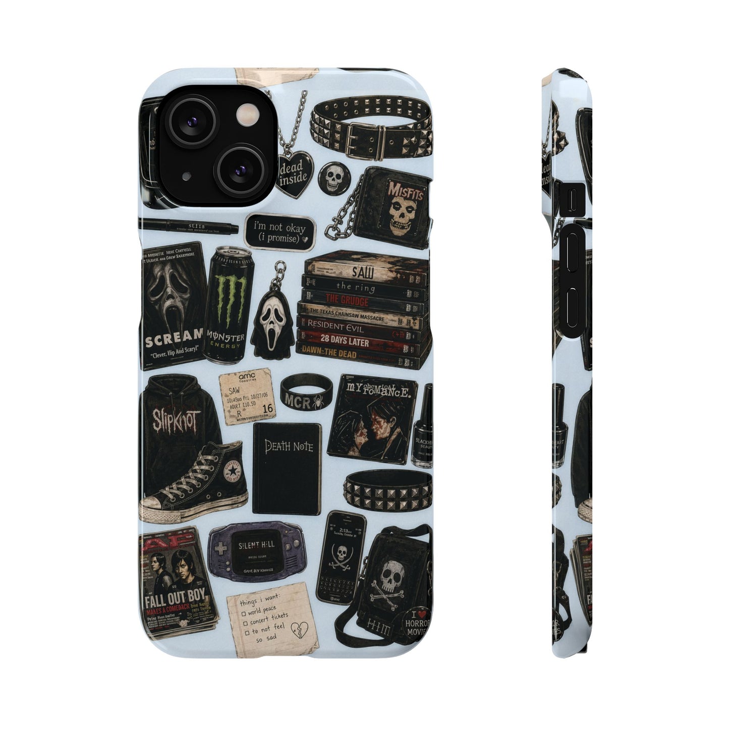 Emo 2000s Nostalgiacore Phone Case