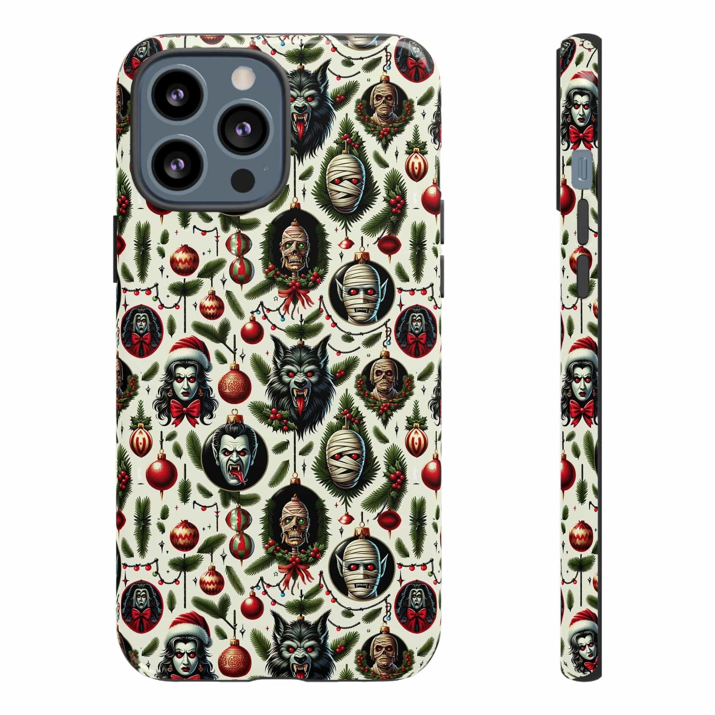 Horror Ornaments Impact Resistant Phone Case