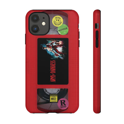 Army of Darkness Red Edition VHS Phone Case
