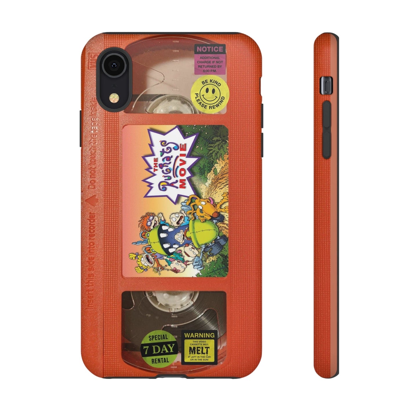 Rugrats Orange Edition VHS Phone Case