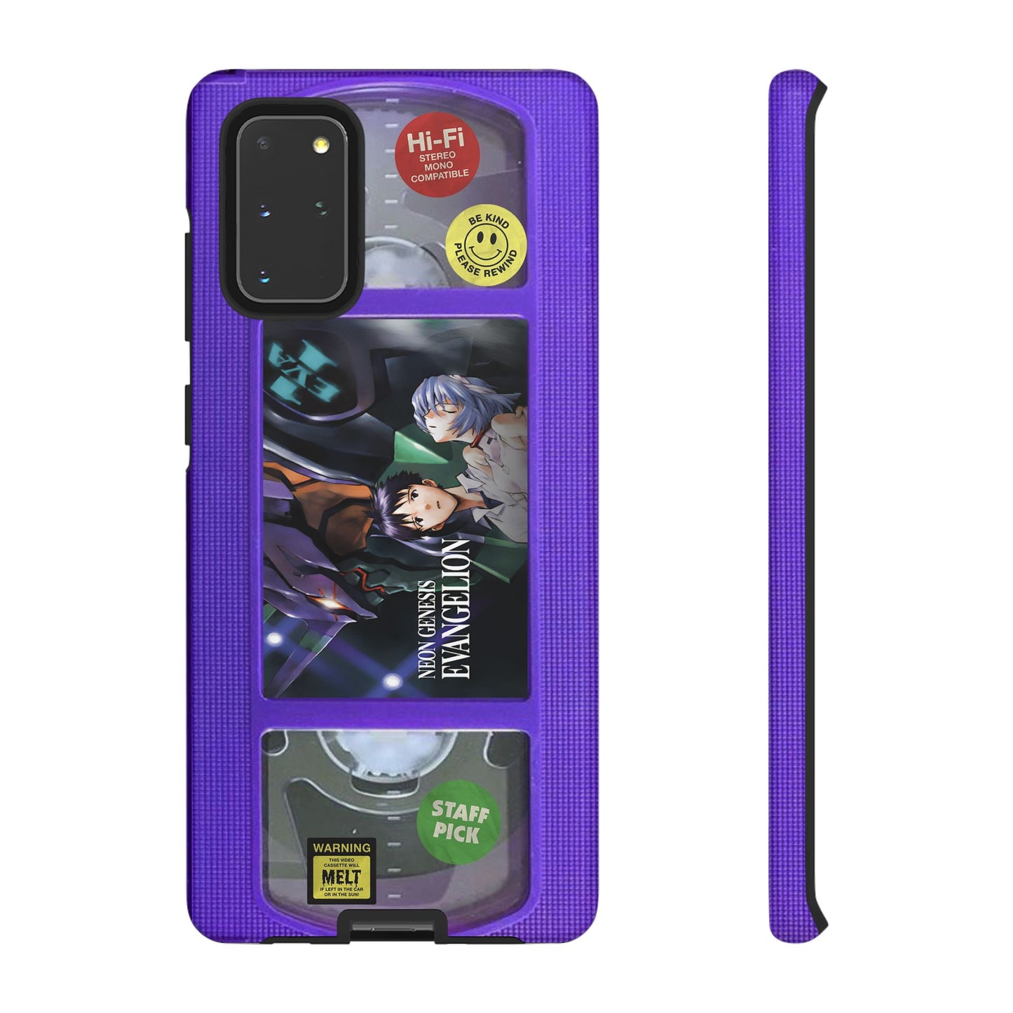 NG Evangelion Purple Edition VHS Phone Case