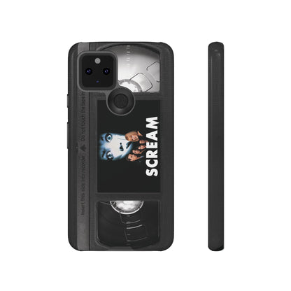 Scream VHS Impact Resistant iPhone Case