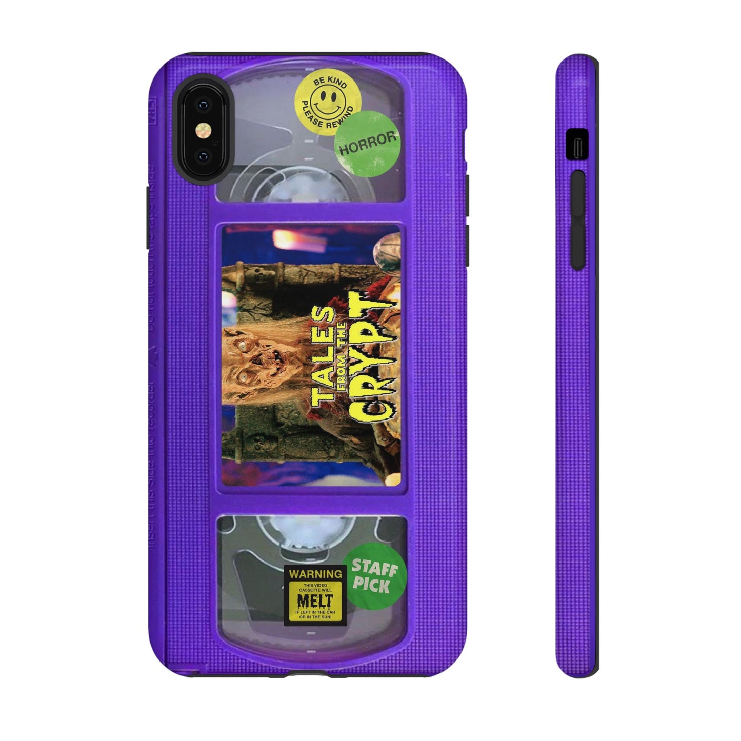 Tales Purple Edition Impact Resistant VHS Phone Case