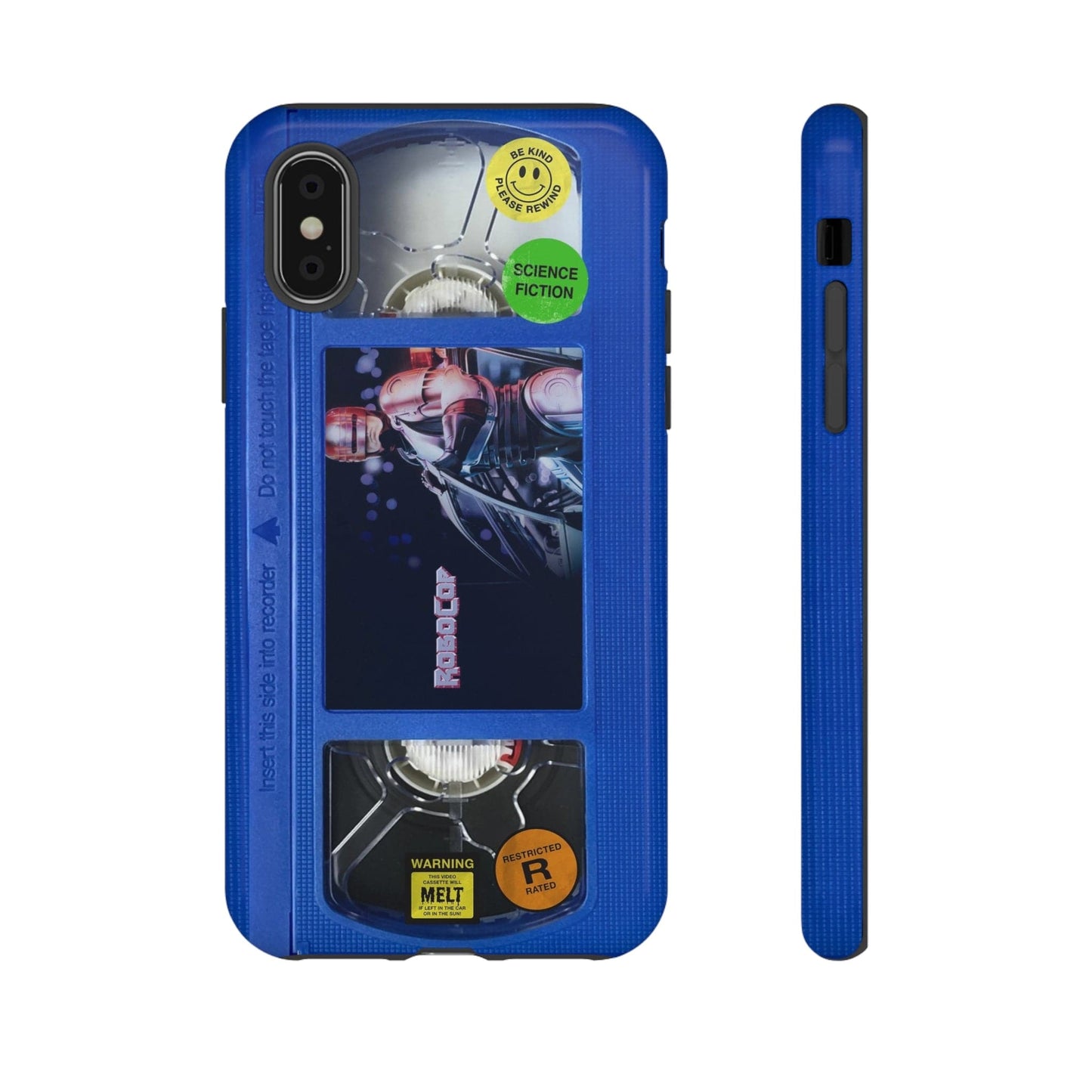 Robo cop Blue Edition VHS Phone Case