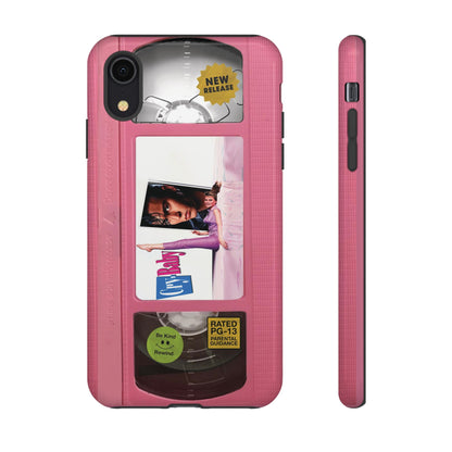 Cry Baby Pink Limited Edition Impact Resistant Vhs Phone Case