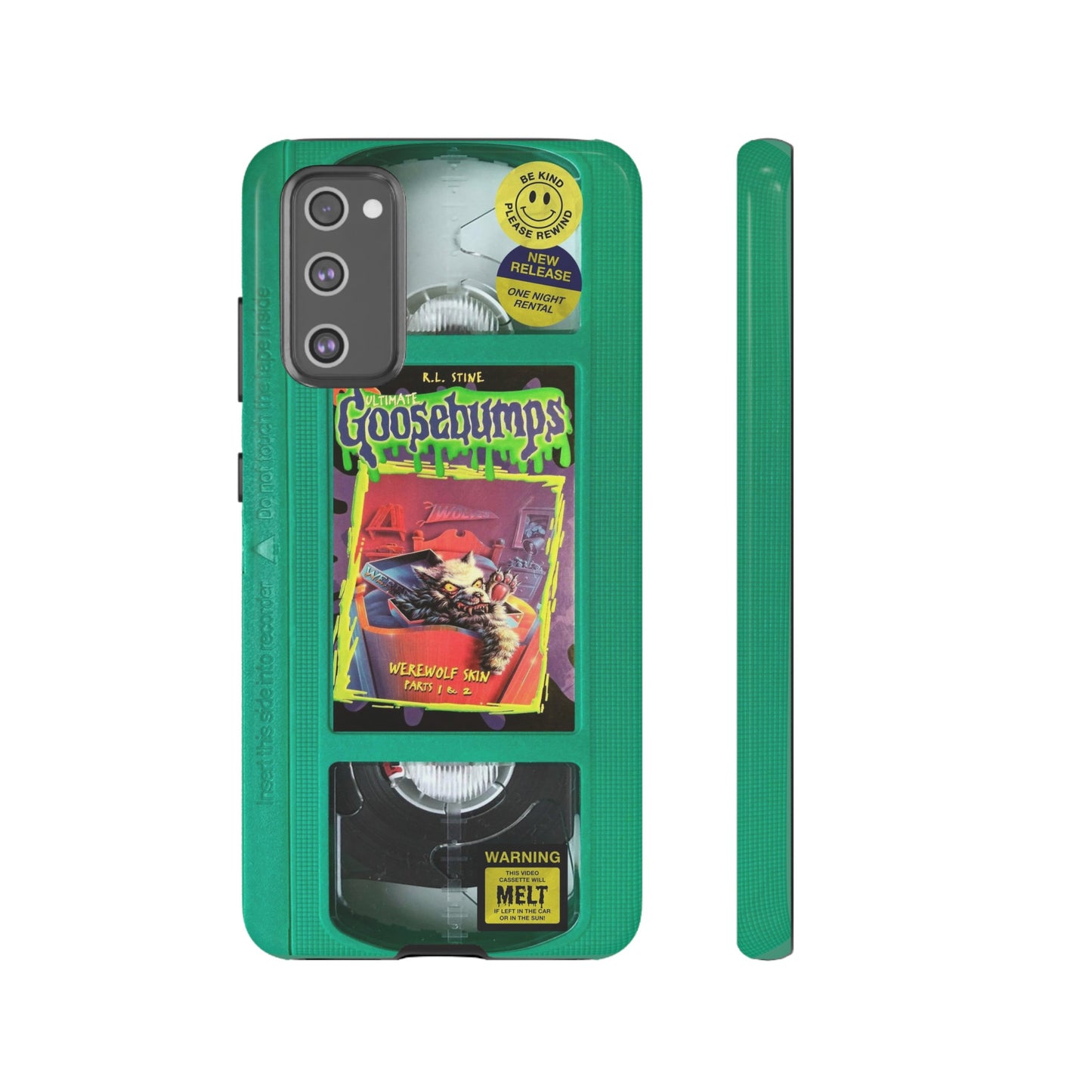 Goosebumps Green VHS Impact Resistant Case