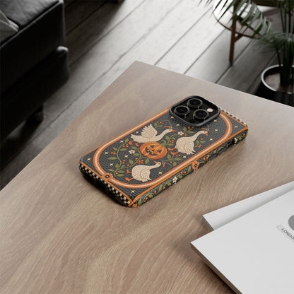 Halloween Goose Impact Resistant Phone Case