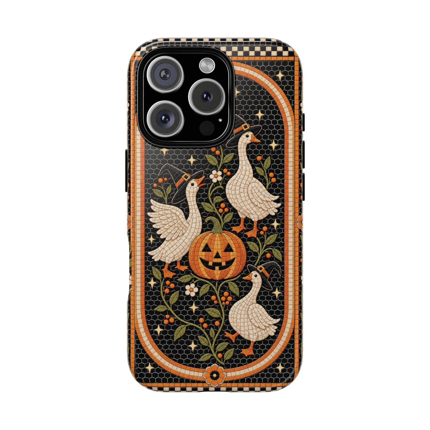 Halloween Goose Impact Resistant Phone Case