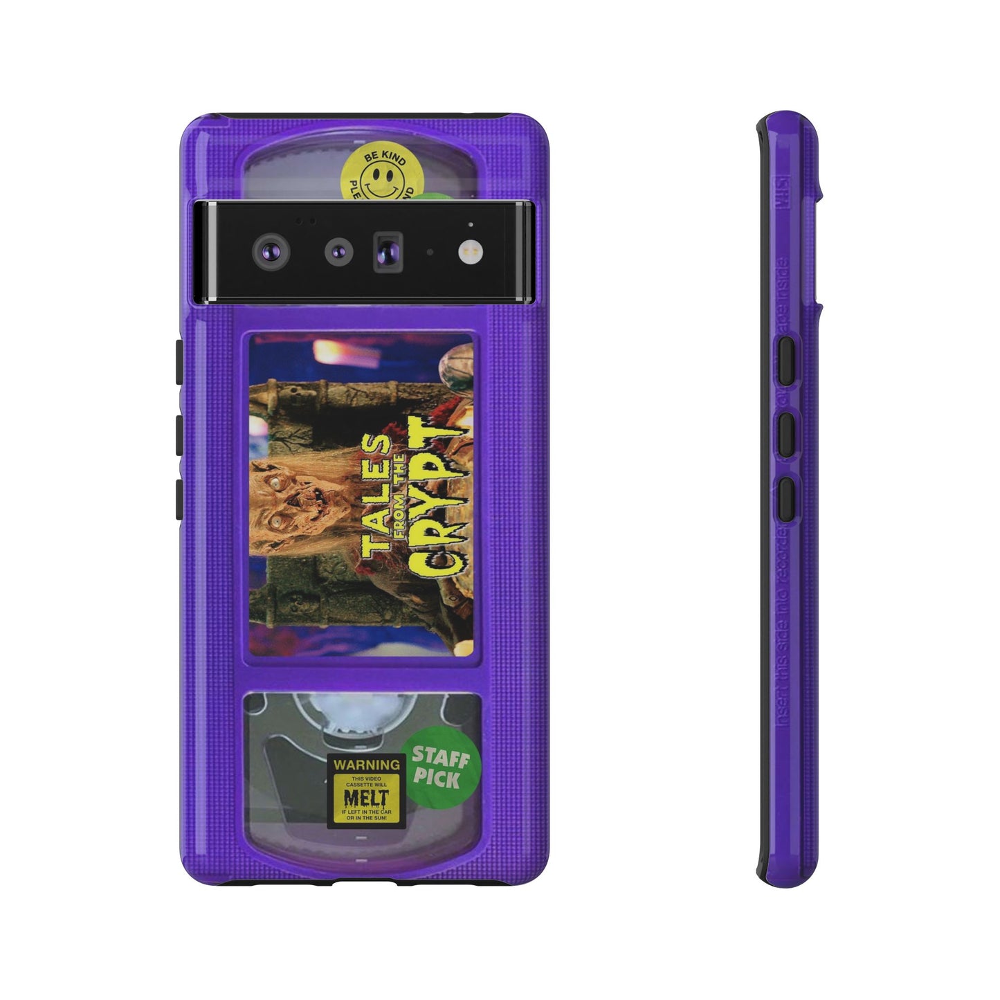 Tales Purple Edition Impact Resistant VHS Phone Case