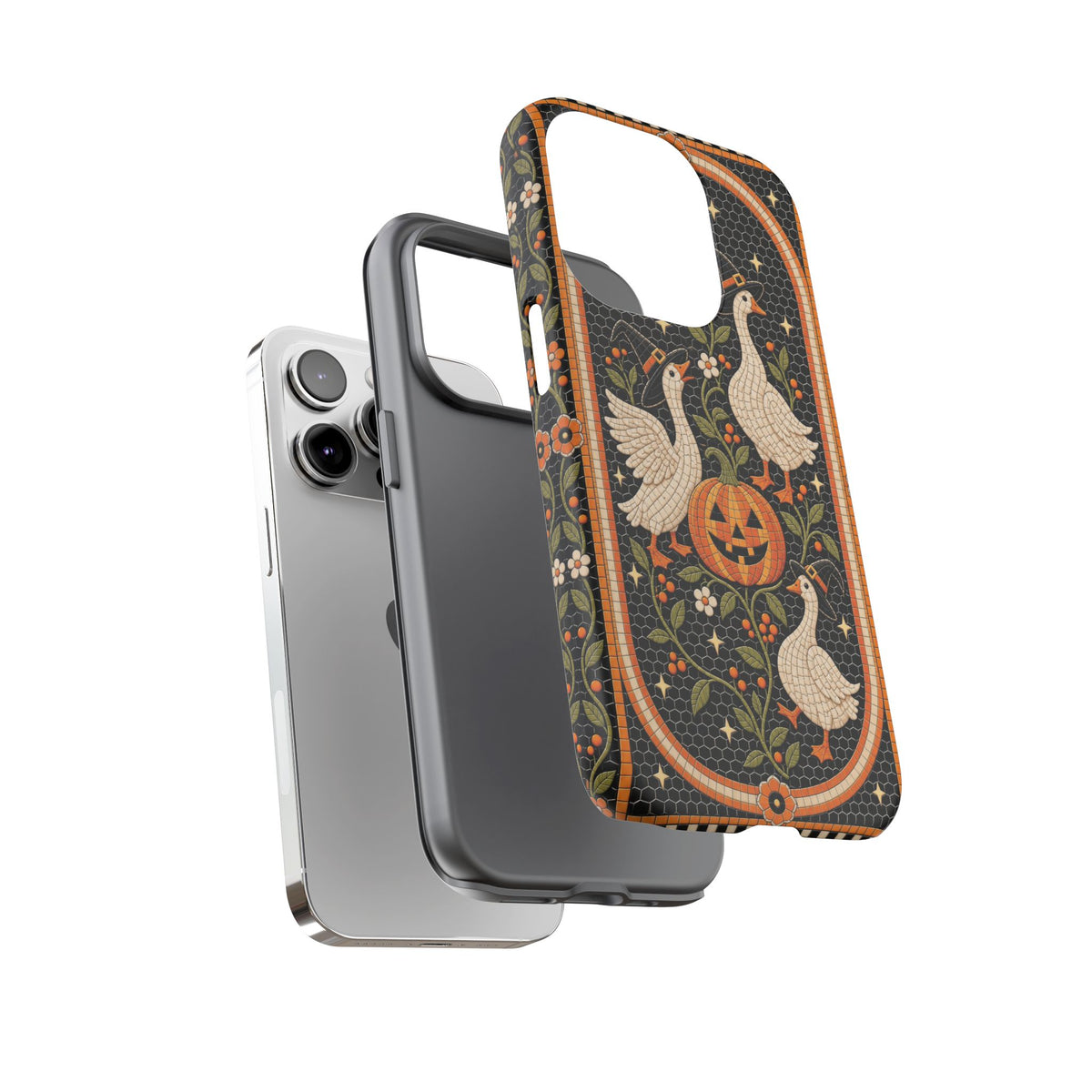 Halloween Goose Impact Resistant Phone Case