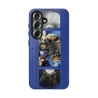 Starship Troopers Blue Impact Resistant VHS Phone Case