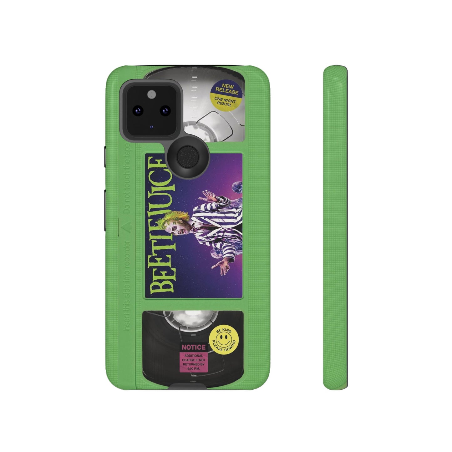 BJ  Limited Edition Green Impact Resistant VHS Phone Case